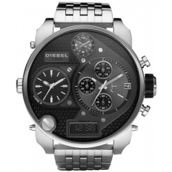 Diesel Men s Watch Mr. Daddy Chronograph 4 Time Zones DZ7194 New Fashion Jewelry