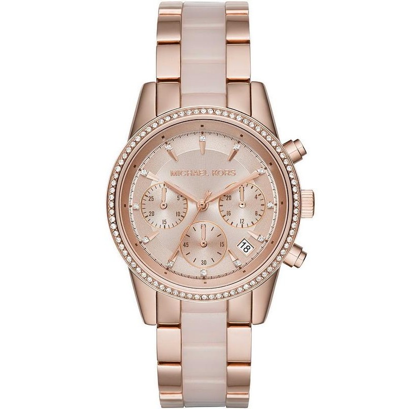 Michael kors watches rose gold price hotsell